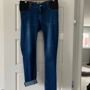 Maternity Jeans with side panel